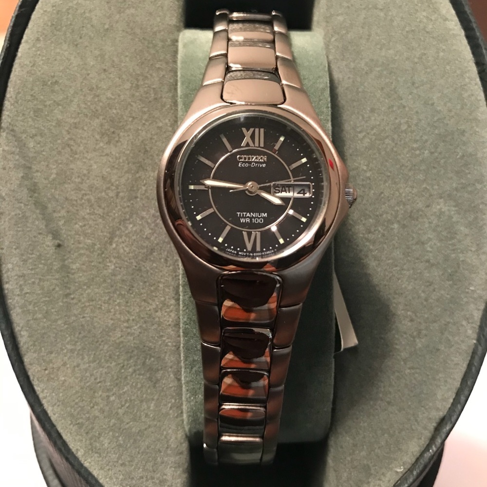 Citizen Women Solar Titanium Bracelet Watch